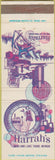 Matchbook Cover - Harrah's Reno Lake Tahoe NV casino girlie