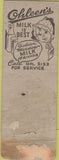 Matchbook Cover - Keller Drug Co Minneapolis? MN Ohleen's Milk WEAR
