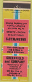 Matchbook Cover - Greenfield  and  Co Brooklyn NY Ice Cream Candles