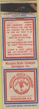 Matchbook Cover - Western Grain Co Birmingham AL WEAR