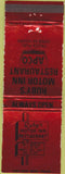 Matchbook Cover - Ruby's Motor Court APCO oil gas Purcell OK