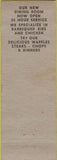 Matchbook Cover - Helen's Drive In BBQ Belleville MI?
