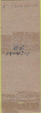 Matchbook Cover - Club 505 Chicago IL pinup TAPED POOR