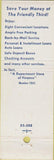 Matchbook Cover - Third National Bank Nashville TN