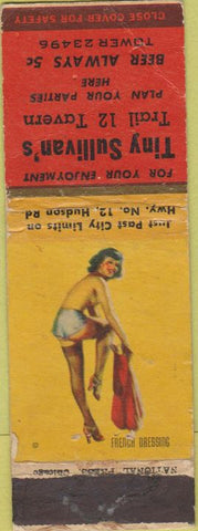 Matchbook Cover - Tiny Sullivan's Tavern St Paul MN POOR