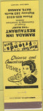 Matchbook Cover - Ramada Inn Restaurant Hays KS girlie