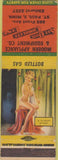 Matchbook Cover - Modern Appliance Equipment St Paul MN girlie propane