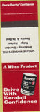 Matchbook Cover - Kendall Oil Gas Ridge Harlem Grease Monkey SAMPLE