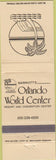 Matchbook Cover - Orlando World Center Marriott FL