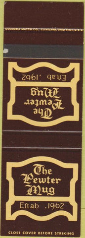 Matchbook Cover - The Pewter Mug OH Chain SAMPLE