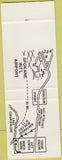 Matchbook Cover - North Shore Motor Hotel Lake Coeur D Alene ID SAMPLE