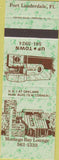 Matchbook Cover - Montego Bay Lounge Fort Lauderdale FL SAMPLE