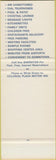 Matchbook Cover - Colonial Plaza Motor Inn Orlando FL SAMPLE