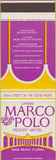 Matchbook Cover - Marco Polo Resort Motel Miami Beach FL SAMPLE
