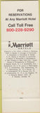 Matchbook Cover - Stirrup Cup Marriott Hotels SAMPLE