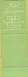 Matchbook Cover - Hotel Lexington New York City SAMPLE