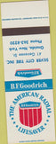 Matchbook Cover - BF Goodrich Silver City Tires Oneida NY SAMPLE