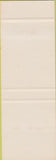 Matchbook Cover - Boston Racquet Club Boston MA SAMPLE