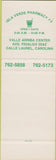 Matchbook Cover - Isla Verde Drug Isla Verde Puerto Rico SAMPLE
