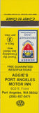 Matchbook Cover - Aggie's Port Angeles Motor Inn Port Angeles WA SAMPLE