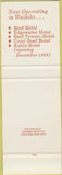 Matchbook Cover - Cinerama Hotels Waikiki Hawaii HI SAMPLE