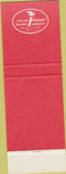 Matchbook Cover - Carlson Daniel Insurance Westboro MA SAMPLE
