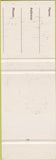 Matchbook Cover - Bistro Bond Court Hotel Cleveland OH SAMPLE