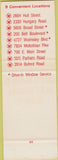 Matchbook Cover - Richmond National Bank VA chain SAMPLE
