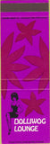 Matchbook Cover - Dolliwog Lounge girlie Hotel McAlpin New York City SAMPLE