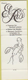 Matchbook Cover - Fiore's El Rio Warren OH SAMPLE