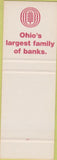 Matchbook Cover - Banc Ohio State Bank Dayton OH SAMPLE