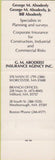 Matchbook Cover - Abodeely Insurance Worcester Milford MA SAMPLE