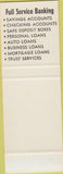 Matchbook Cover - Grafton State Bank WI SAMPLE
