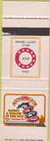 Matchbook Cover - Kinston NC  DuPont Plant Safety SAMPLE WEAR