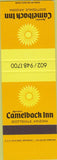 Matchbook Cover - Marriott Camelback Inn Scottsdale AZ SAMPLE