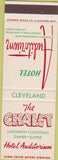 Matchbook Cover - Hotel Auditorium Cleveland OH SAMPLE