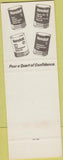 Matchbook Cover - Kendall Oil Gas Larry's Clearwater FL SAMPLE