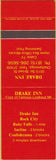 Matchbook Cover - Drake Inn Chattanooga TN SAMPLE Rock City