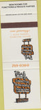 Matchbook Cover - Cornetta's Iron Horse Norwood MA SAMPLE