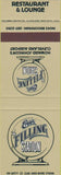 Matchbook Cover - Ernie's Filling Station Restaurant Cleveland OH SAMPLE