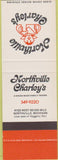 Matchbook Cover - Northville Charley's Northville MI SAMPLE