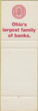 Matchbook Cover - Banc Ohio State Bank Logan OH SAMPLE