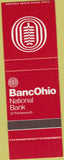 Matchbook Cover - Banc Ohio State Bank Portsmouth OH SAMPLE