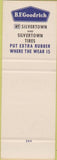 Matchbook Cover - BF Goodrich Hillsville Auto Electric Hillsdale VA SAMPLE