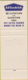 Matchbook Cover - BF Goodrich Tri-County Tire Uniontown PA SAMPLE
