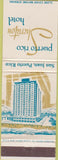 Matchbook Cover - Puerto Rico Sheraton Hotel