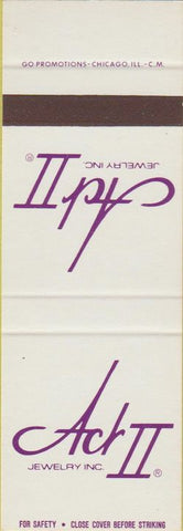 Matchbook Cover - ACR II Jewelry Owyhee Plaza SAMPLE