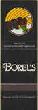 Matchbook Cover - Borel's San Mateo CA SAMPLE