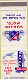 Matchbook Cover - Motel War Lou New Orleans LA SAMPLE