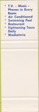 Matchbook Cover - Motel War Lou New Orleans LA SAMPLE